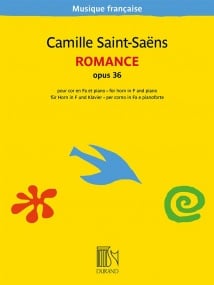 Saint-Saens: Romance Opus 36 for French Horn published by Durand